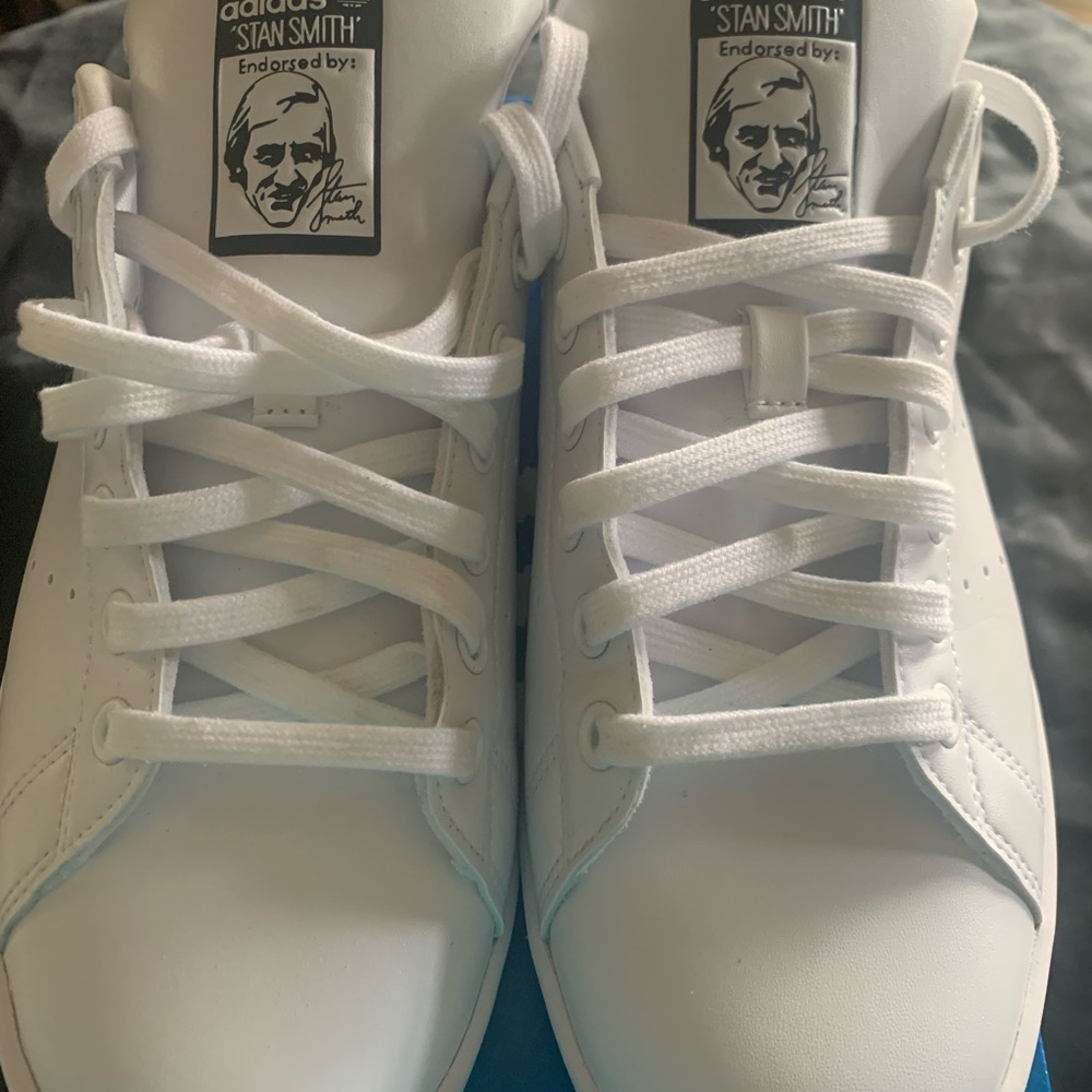 Men’s Adidas Stan Smith Collection, 8 1/2, excellent condition, worn once, $45.